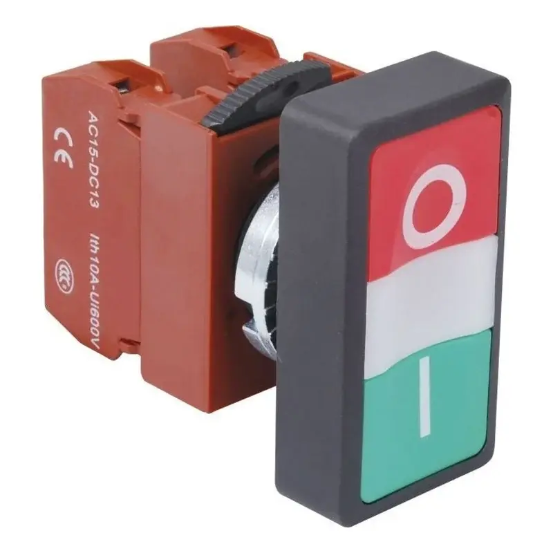 Wixim Double End Button APBB-22N 22mm w/Lamp