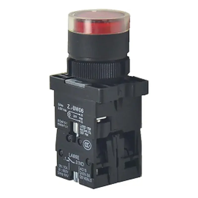 Wixim Illuminated Pushbutton XB2-EW3462 1NC Red