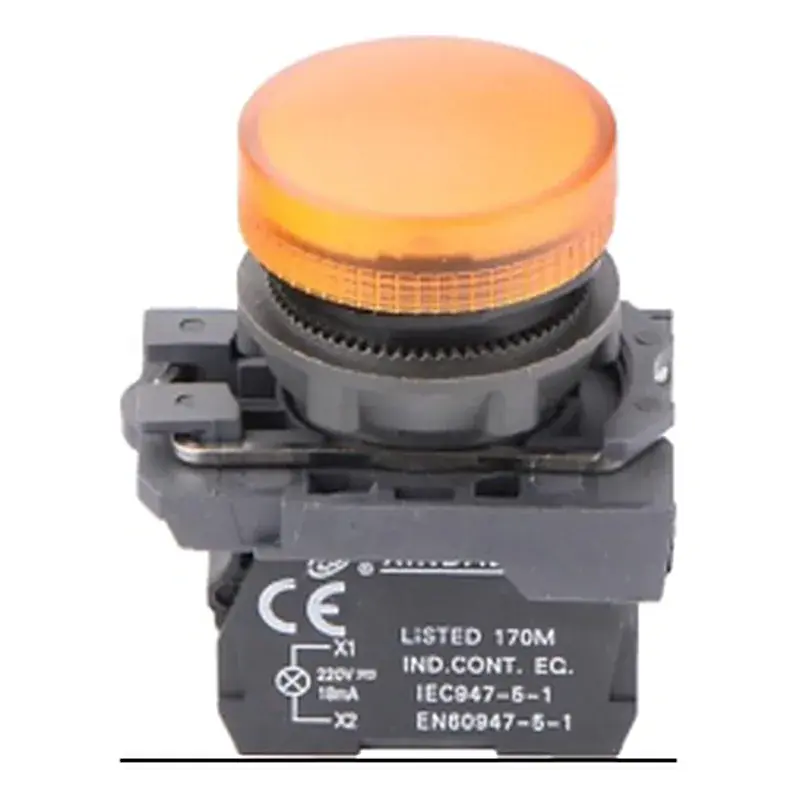 Wixim Pilot Light XB2-EV63 Green 22mm