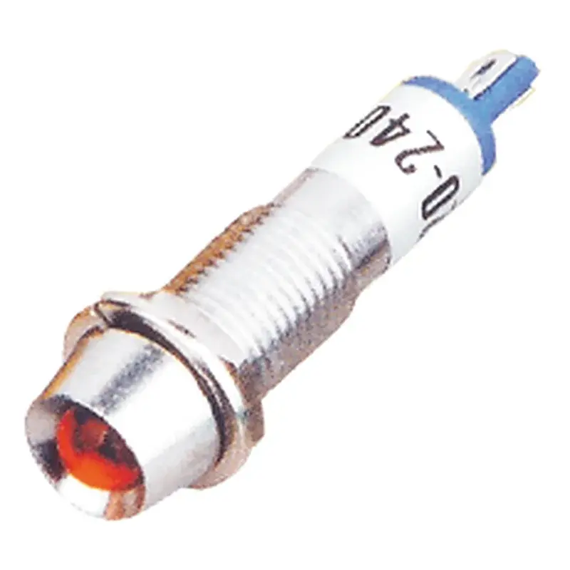 Wixim Copper Body LED Pilot Light PED-8 8mm