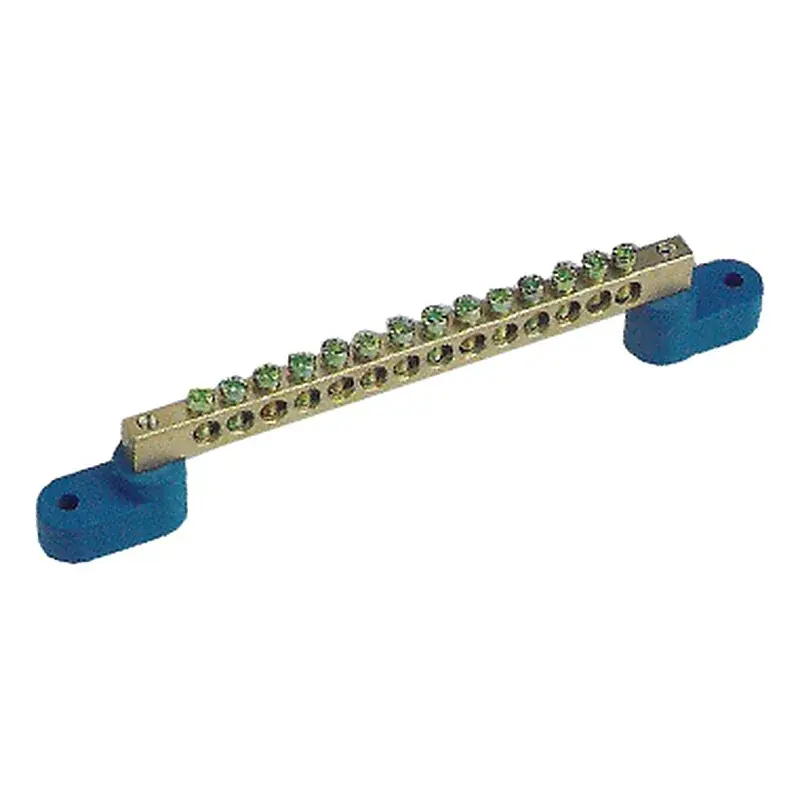 Wixim Grounding Bus Bar 6x9mm 14 Way