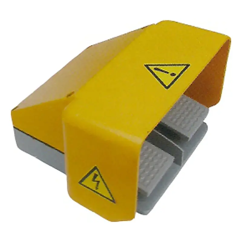 Wixim Foot Switch FS-602 15A Aluminium Double w/Cover