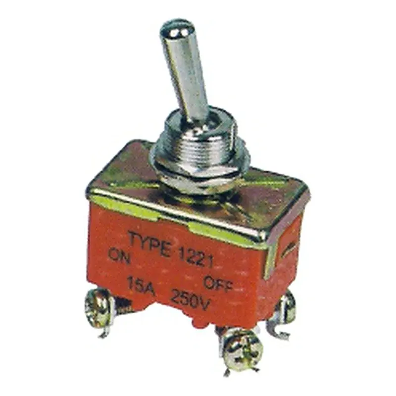 Wixim Toggle Switch 1221 ON-OFF DPST AC250V 15A