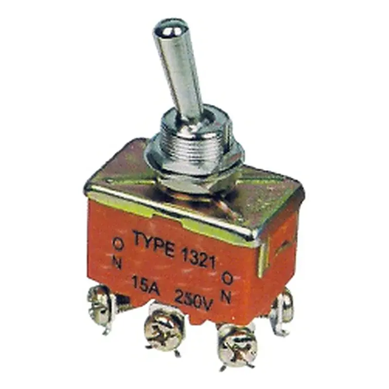 Wixim Toggle Switch 1321 ON-ON DPDT AC250V 15A