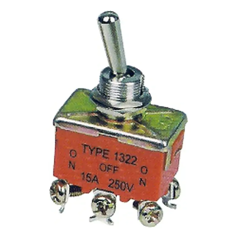 Wixim Toggle Switch 1322 ON-OFF-ON DPDT AC250V 15A