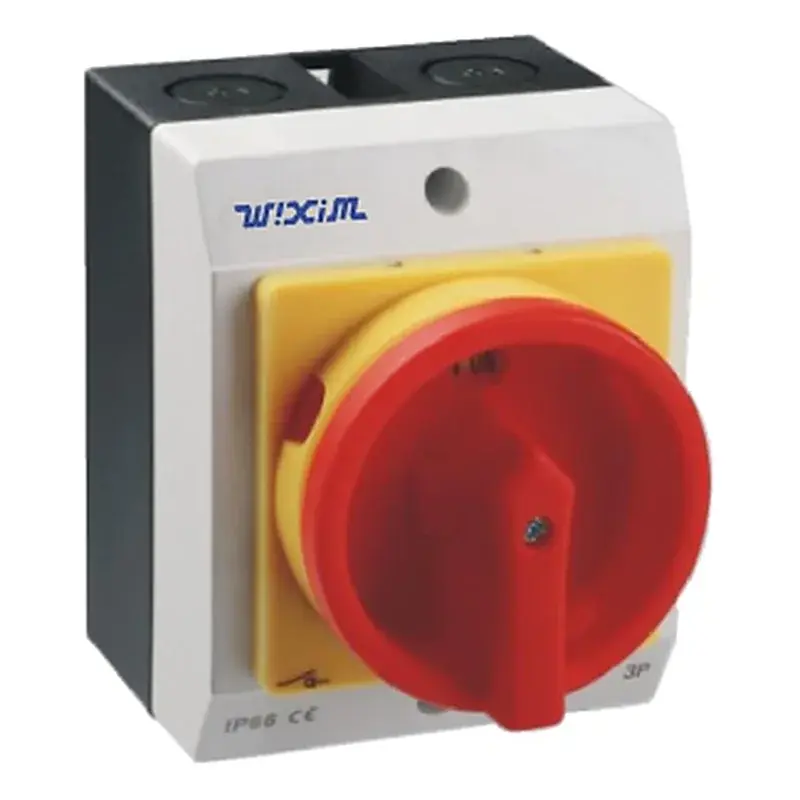 Wixim Isolation Disconnect Switch Enclosed IP65 UKP-20A 4P 100x80mm