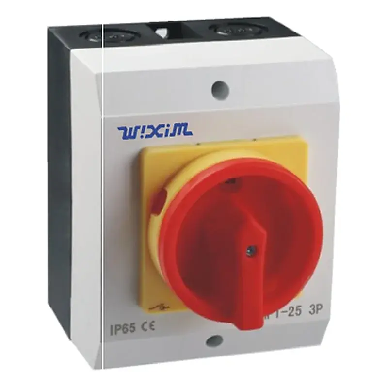 Wixim Isolation Disconnect Switch Enclosed IP65 UKP-32A 3P 125x100mm