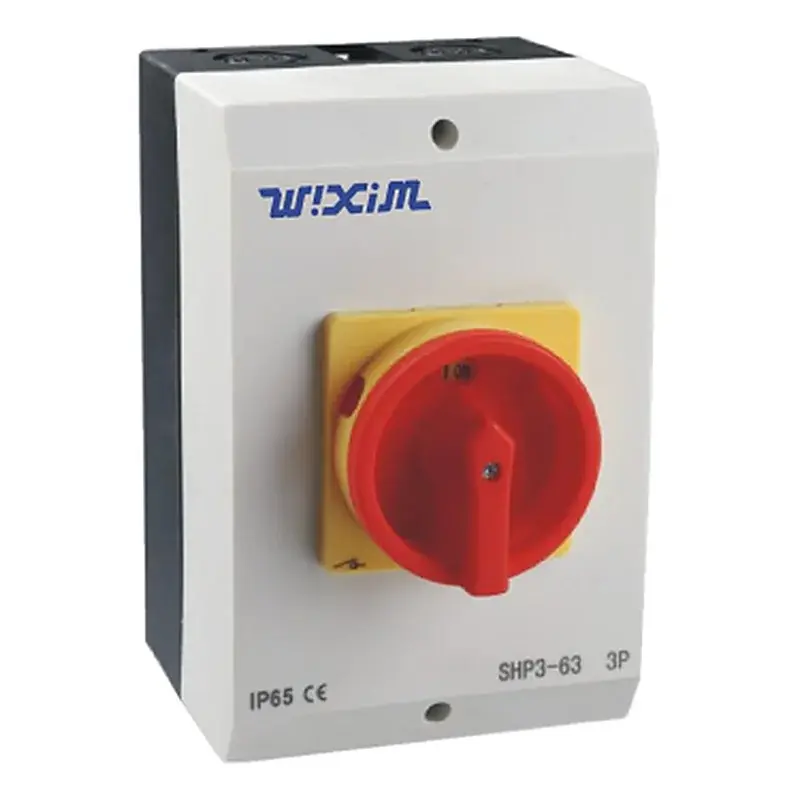 Wixim Isolation Disconnect Switch Enclosed IP65 UKP-100A 3P