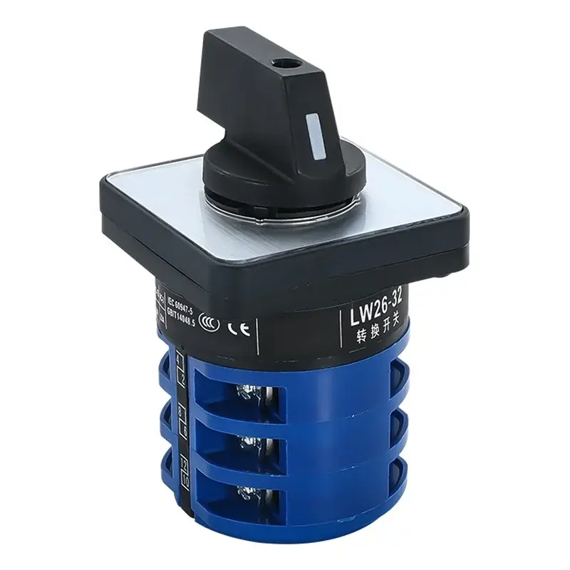 Wixim Change-over Switch C63-111 63A 3P ON-OFF-ON 64x64mm
