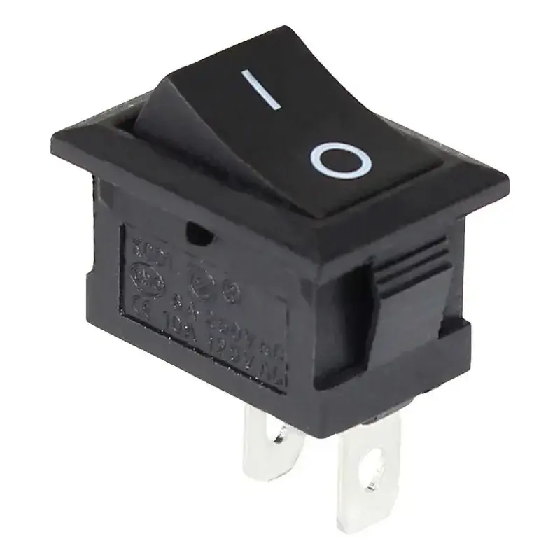 Wixim Rocker Switch KCD1-101 2Pin AC250V 16A 21x15mm