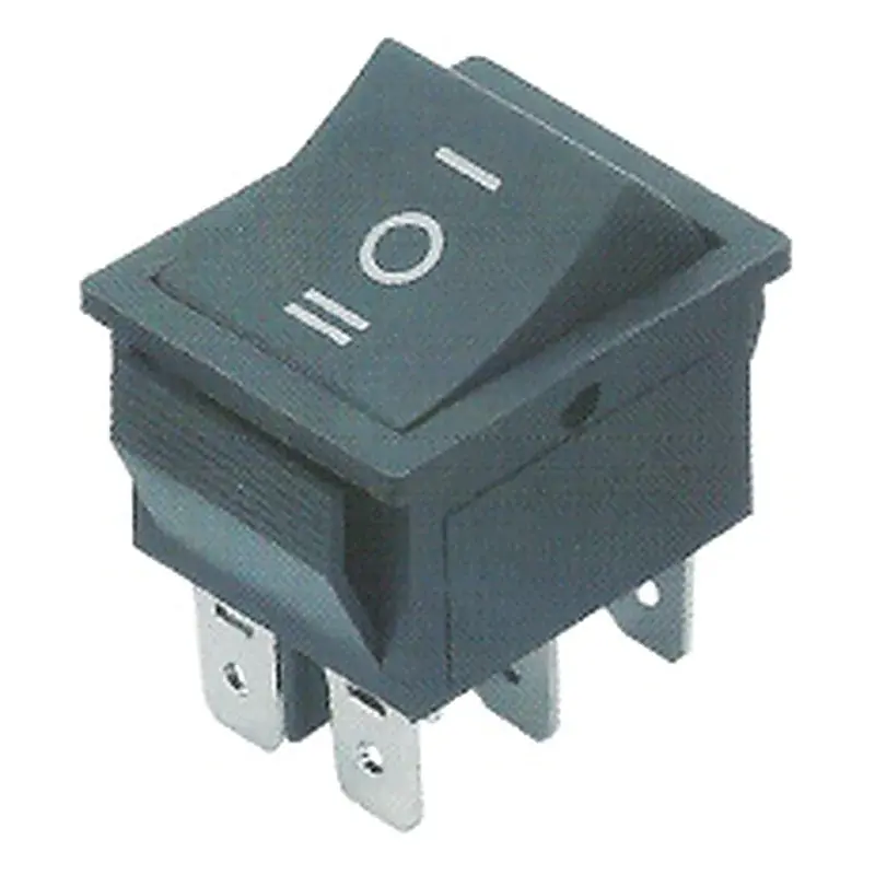Wixim Rocker Switch with Light KCD4-203 6Pin AC250V 16A 31x25mm
