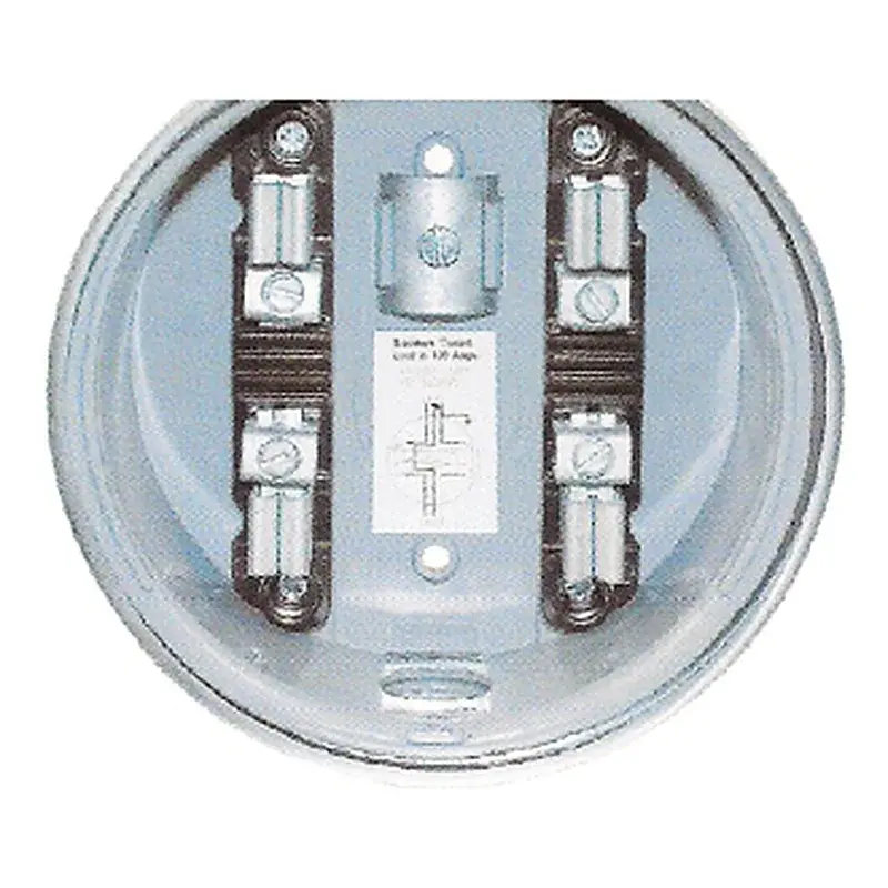 Wixim Round Meter Base GYB-100B 1 Phase 100A 4 Jaw