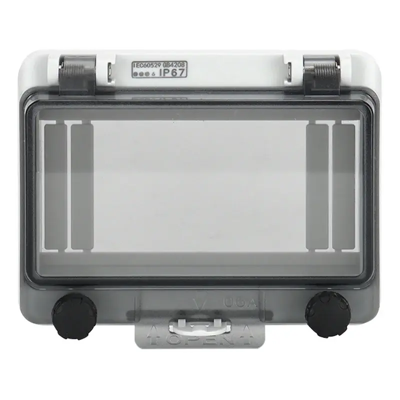 Wixim Protective Window Hood W-16P 16-Pole Transparent IP67