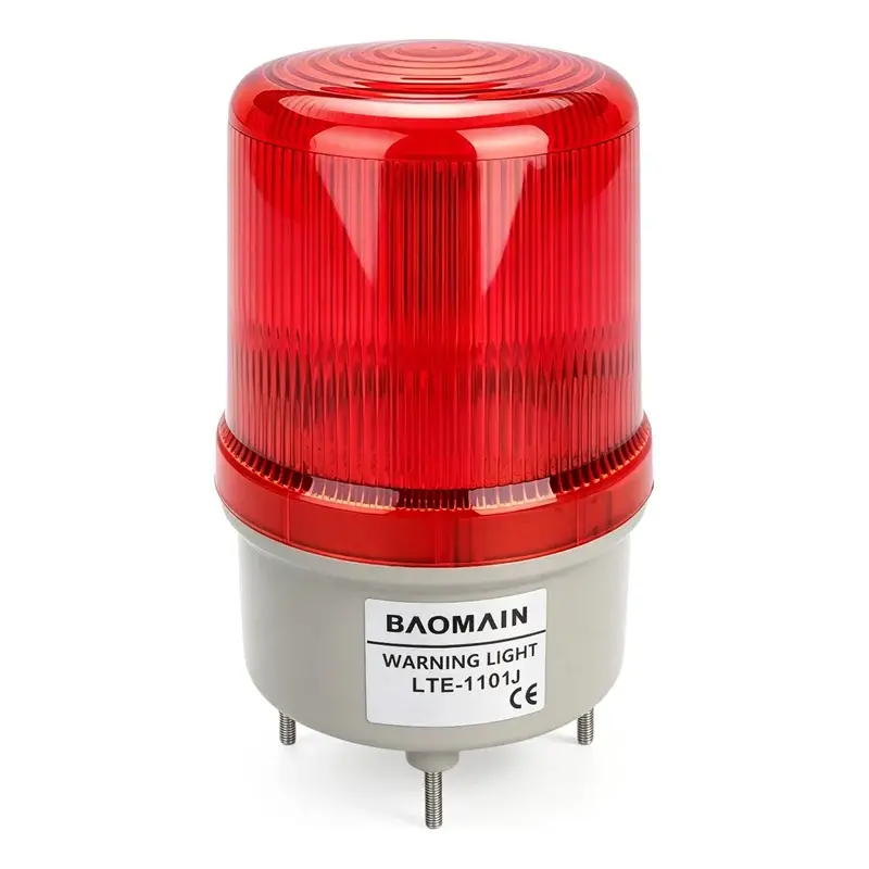 Wixim Warning Beacon Light LTE-1101 Screw Fixing 100mm 4in 10W