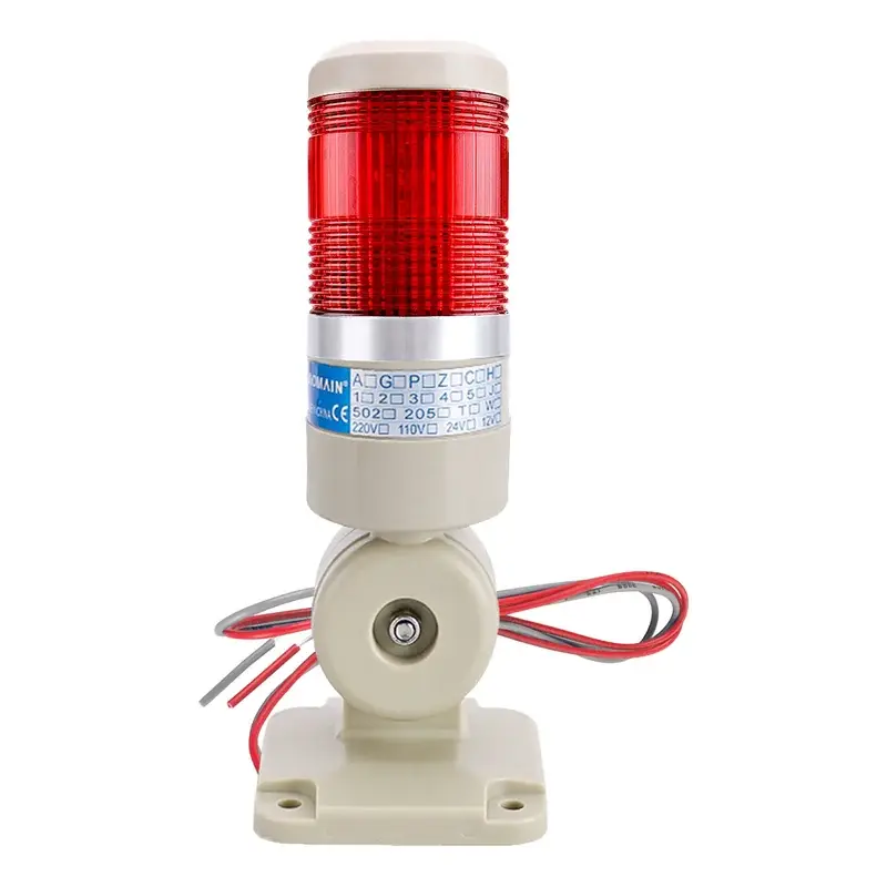 Wixim LED Signal Tower LTA-503TJ 1-Layer 3-Color with Buzzer
