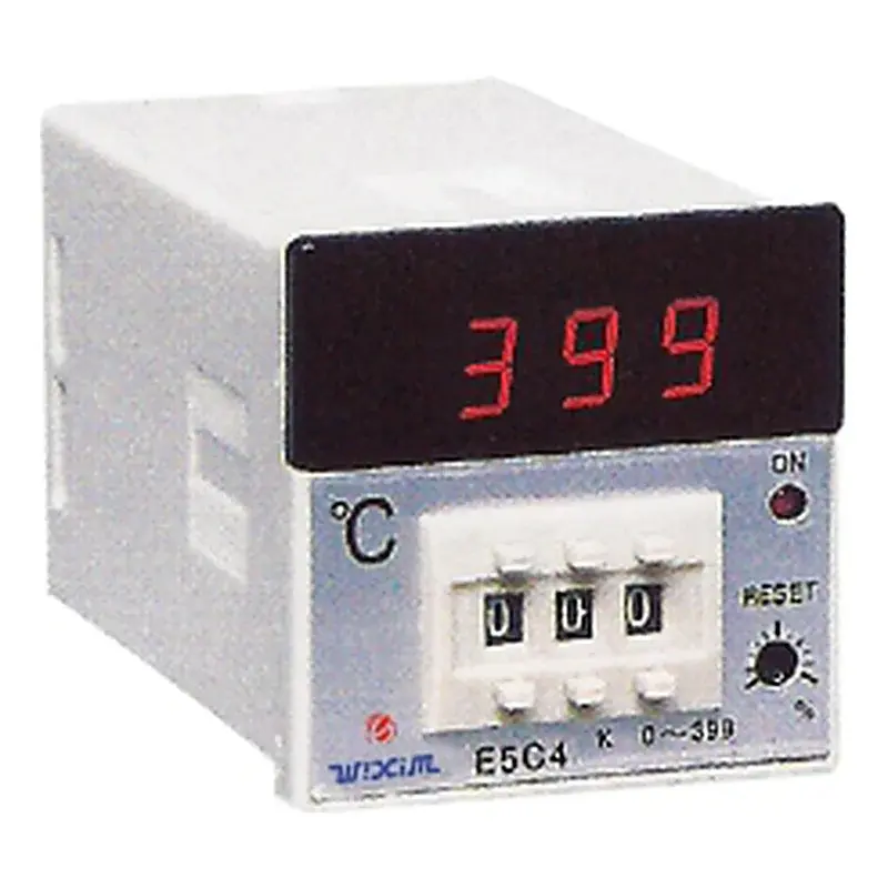 Wixim Temperature Controller E5C4/LC-C4 48x48 Push Wheel Digital LED Indicating