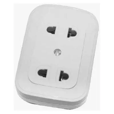 Omni Surface Convenience Outlet 10A 250V 2-Gang (Blister Pack)