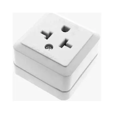 Omni Surface Single Tandem Outlet 20A 250V (Blister Pack)