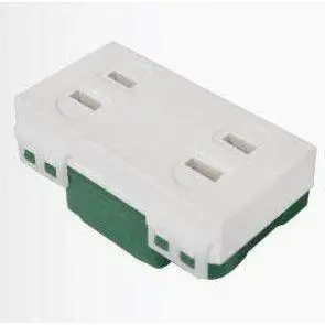 Omni Wide Series Duplex Convenience Outlet 16A