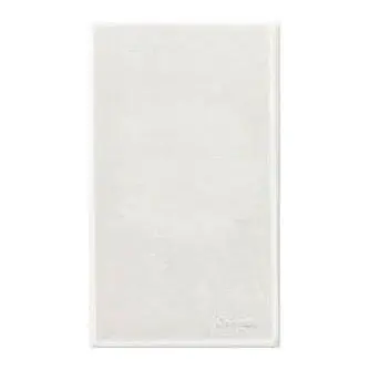 Omni Wide Series Blank Plate White (Blister Pack)