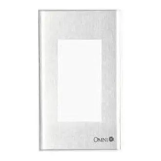 Omni Wide Series Stainless Plate 3-Gang
