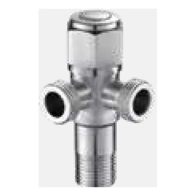 Xpert 3 Way L-Type Angle Valve Zinc Chrome Plated