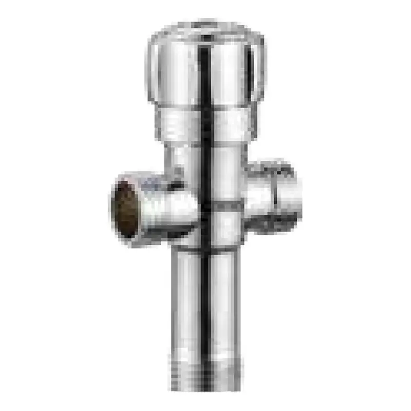Xpert 3 Way T-Type Angle Valve Zinc Chrome Plated