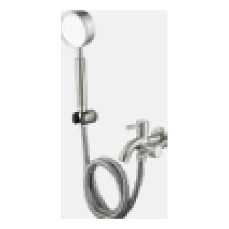 Xpert Hand Shower Set with Two-Way Faucet 1-Way Function 304 Stainless Steel Brushed Satin