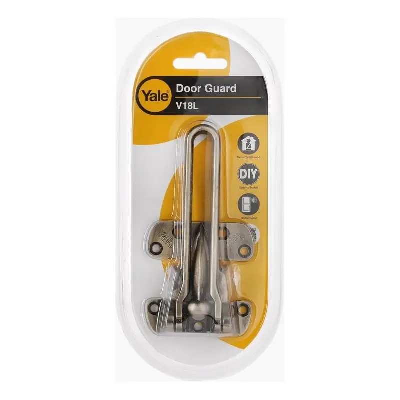 Yale Door Guard V18LxUS3 Brass Finish