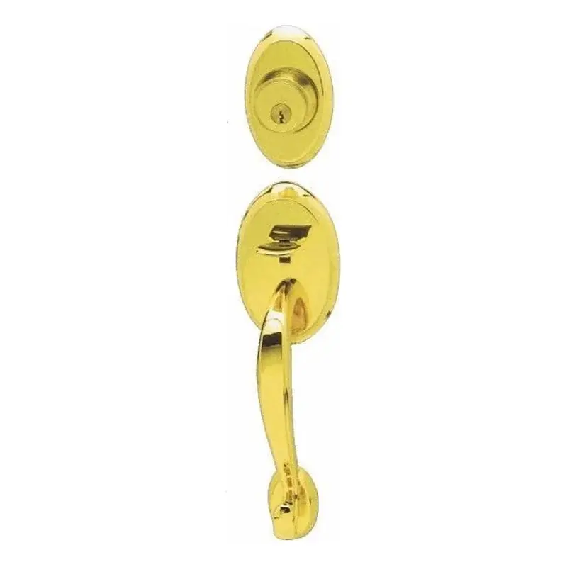 Yale Entrance Handle Set Stellar Series ST/CA5057XUS5 Antique Brass Finish