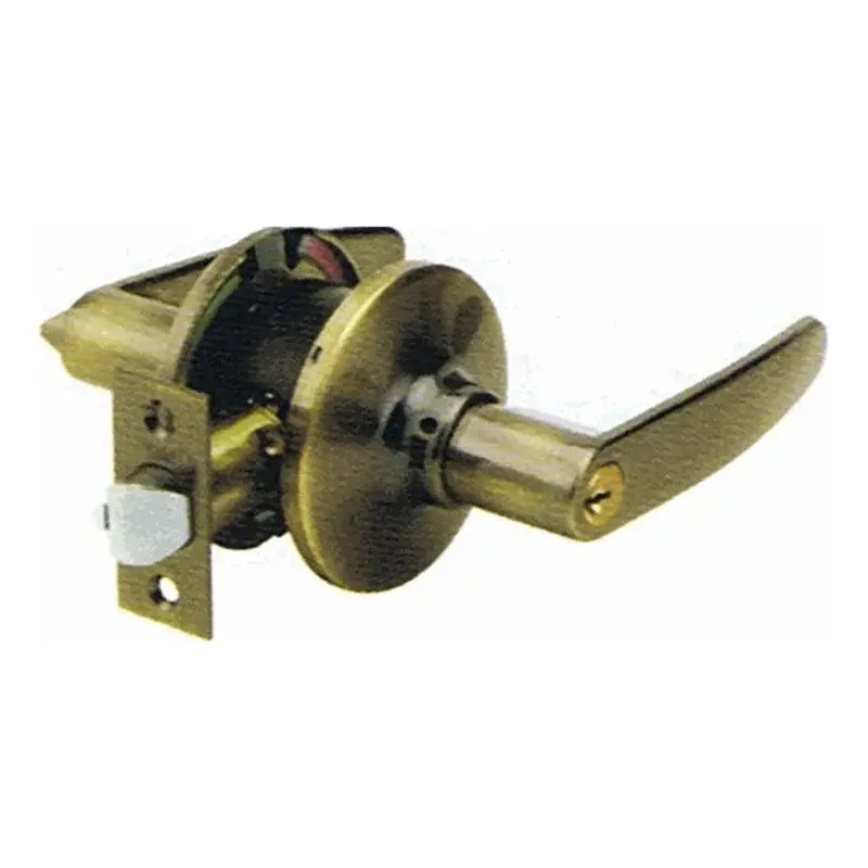 Yale Value Range Lever Type Bathroom Lockset VL5342 x US15 Satin Nickel Finish